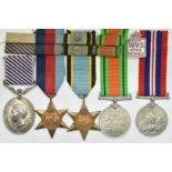 Royal Air Force WW2 Distinguished Flying Medal group of five attributed to 1121144 Flight Sergeant T