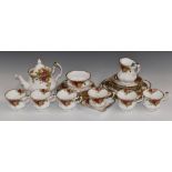 Approximately twenty three pieces of Royal Albert Old Country Roses tea ware