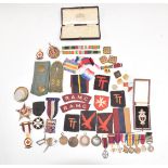 Collection of medals, badges and ephemera for Lt Colonel A D Low RAMC including DSO group of six