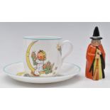 Royal Worcester witch candle snuffer and Shelley Mabel Lucy Attwell cup and saucer