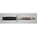 American M3-Utica fighting knife, with 16cm blade. PLEASE NOTE ALL BLADED ITEMS ARE SUBJECT TO