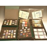 Six good quality Hagner folders containing a modern mint GB stamps collection including booklets,