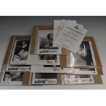 k.d. lang - A collection of autographed black & white photographs