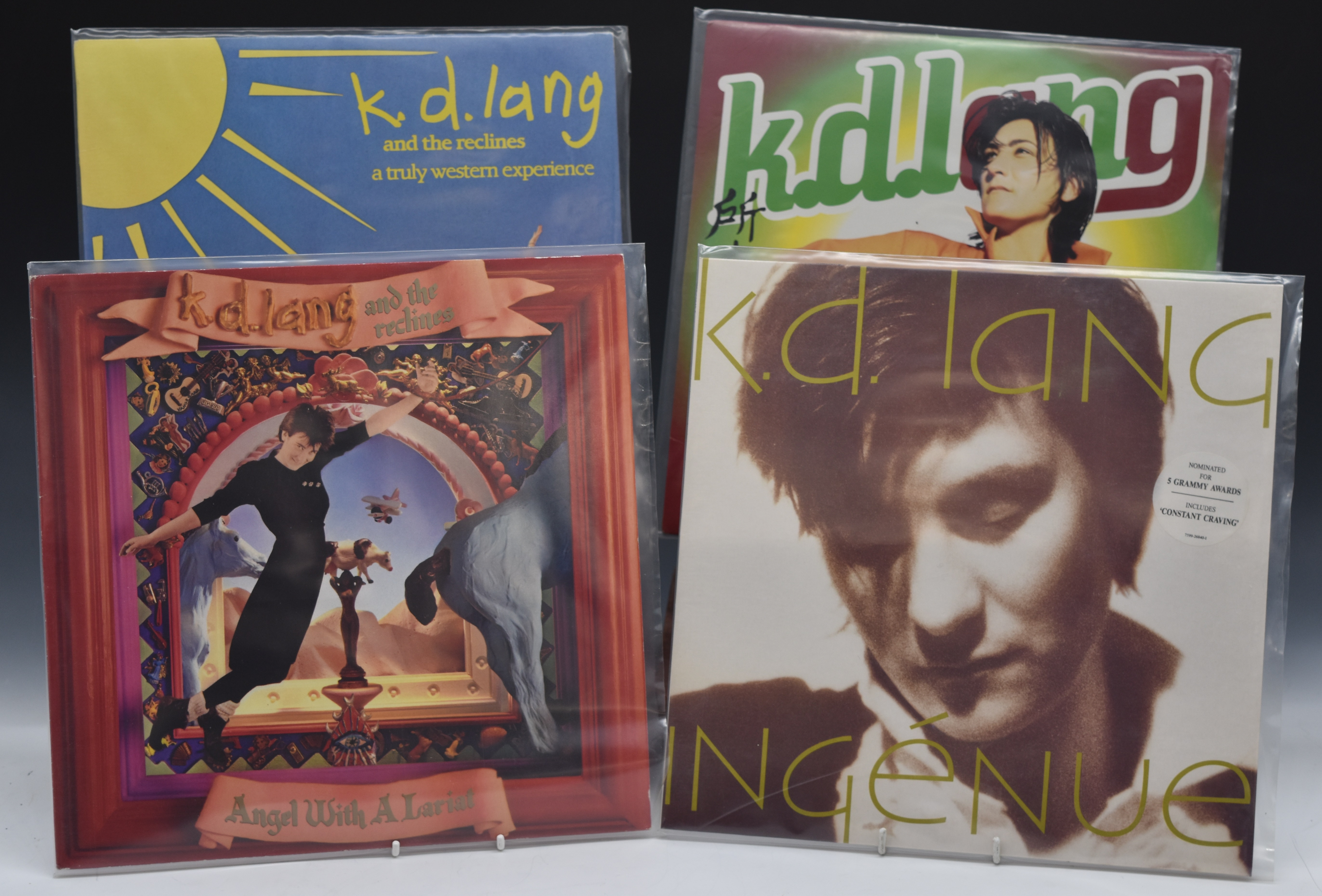 k.d. lang - 18 albums comprising All You Can Eat, Ingènue (4), A Truly Western Experience (3), Angel