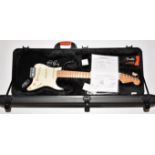 Eric Clapton signed Fender Stratocaster electric guitar c1991, serial no MN006714, with black finish