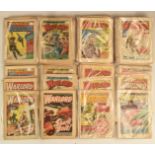 One-hundred-and-sixty-five DC Thompson Warlord comics dating from 1974 to 1986.