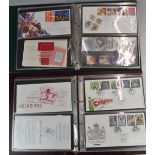 GB Stamps modern stamps collection in booklets, presentation packs and first day covers in seven