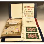 Mint and used GB Commonwealth stamps collection in twelve volumes including Australia.
