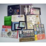 Ninety-five early GB presentation packs, various collector's packs, booklets etc