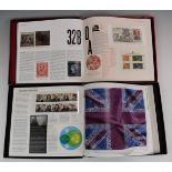 A collection of thirty two GB mint postage stamps year packs / yearbooks 1979-2010, some still in