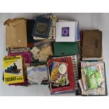 A stamp collection in ten small stockbooks and loose