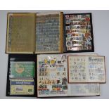 Five stockbooks of mint and used stamps from Ireland from early Irish Free State issues to 2000's,