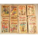Over 200 Wizard comics dating from 1970 to 1976.
