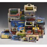 Thirty-five diecast model vehicles, soldier, sets,  tinplate, friction and similar toys including