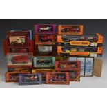 Twenty-five mainly Matchbox Models of Yesteryear diecast model vehicles and vehicle sets together