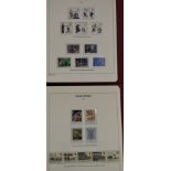 GB mint stamps collection in sixteen volumes including presentation packs and minisheets. Very