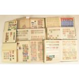A very large world stamps collection in stockbooks, albums, album pages, bags, envelopes etc