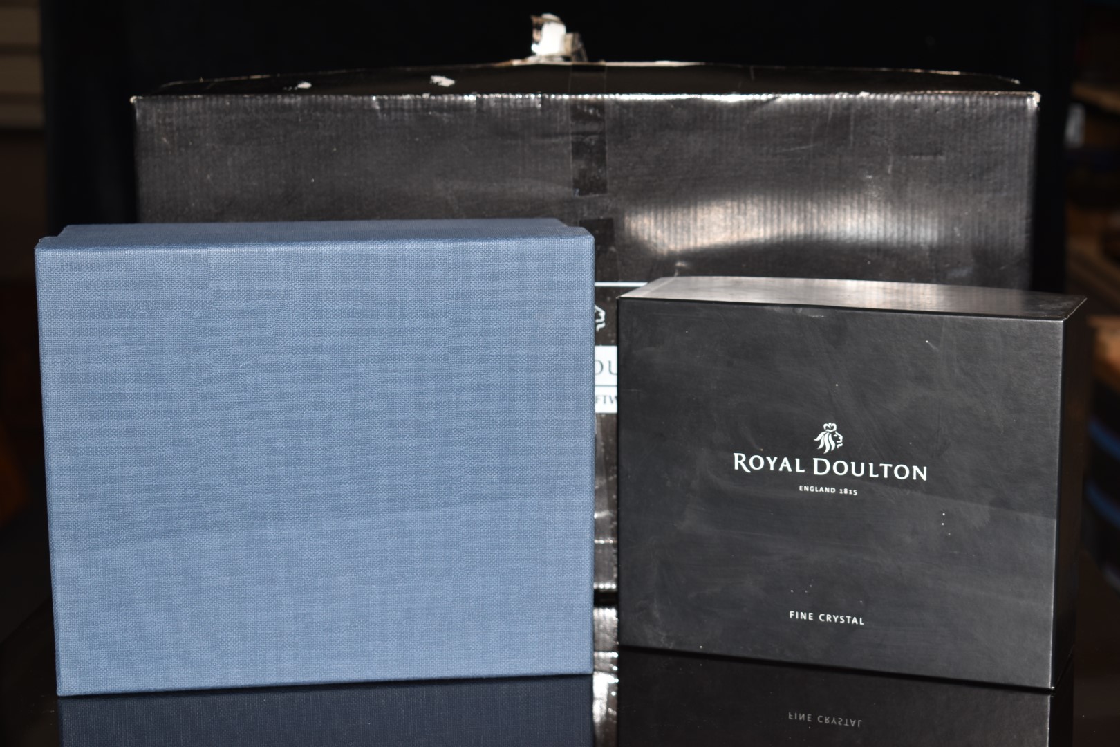 Three boxed sets of Royal Doulton glasses - Image 2 of 2