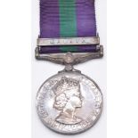 Royal Air Force General Service Medal with clasp for Malaya named to 2688798 Cpl R Avery, RAF