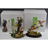 Country Artists Collector's Guild limited edition bird figures 'English Country Garden' and