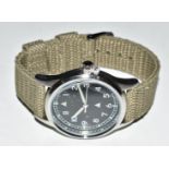 Military style watch from the Eagle Moss Collection '1960s British RAF'