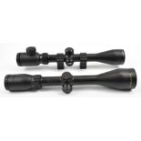 Two Hawke rifle scopes 3-10x44 IR Nite-Eye and Reflex 4-12x50.