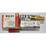 Fifty-two shotgun cartridges comprising 25 Eley 20 bore Grand Prix Bismuth No.4 shot and 27 Eley