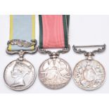 British Crimea Medal 1854 with clasp for Sebastopol named to 3572 Pte M Noonan, 49th Regiment of