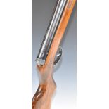 Diana Model 55 .177 under-lever air rifle with semi-pistol grip, reeded forend and adjustable