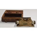 Italian WW2 gun sight by San Giorgio Sestri Ponente 1919, with fitted case