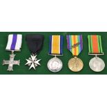 Seaforth Highlanders WW1 Military Cross medal group of five comprising Military Cross, Order of St