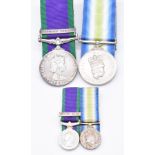 Royal Air Force medal pair South Atlantic Medal and General Service Medal named to Leading