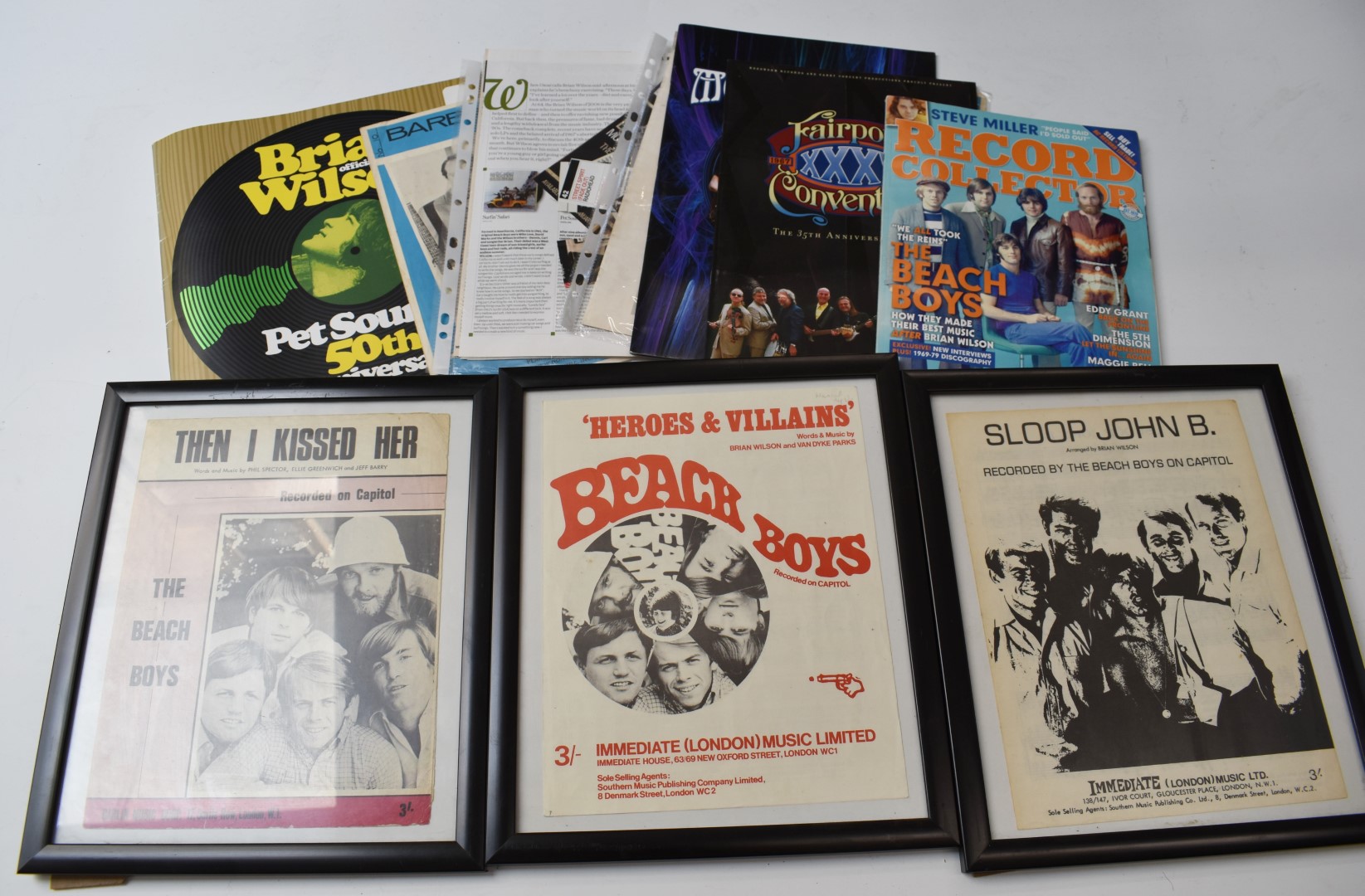 The Beach Boys - A collection of tour programmes, posters, tickets, books etc including signed items - Image 15 of 17