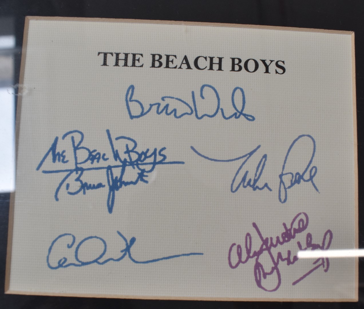 The Beach Boys - A collection of tour programmes, posters, tickets, books etc including signed items - Image 6 of 17