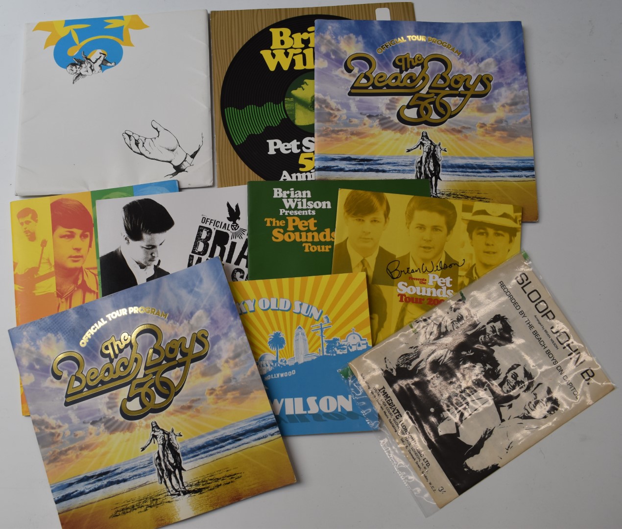 The Beach Boys - A collection of tour programmes, posters, tickets, books etc including signed items - Image 14 of 17