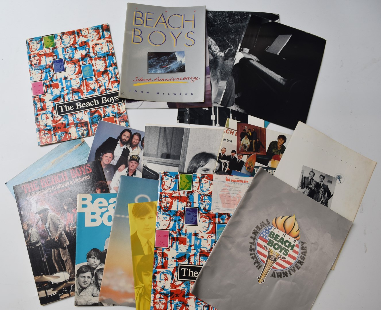 The Beach Boys - A collection of tour programmes, posters, tickets, books etc including signed items - Image 13 of 17