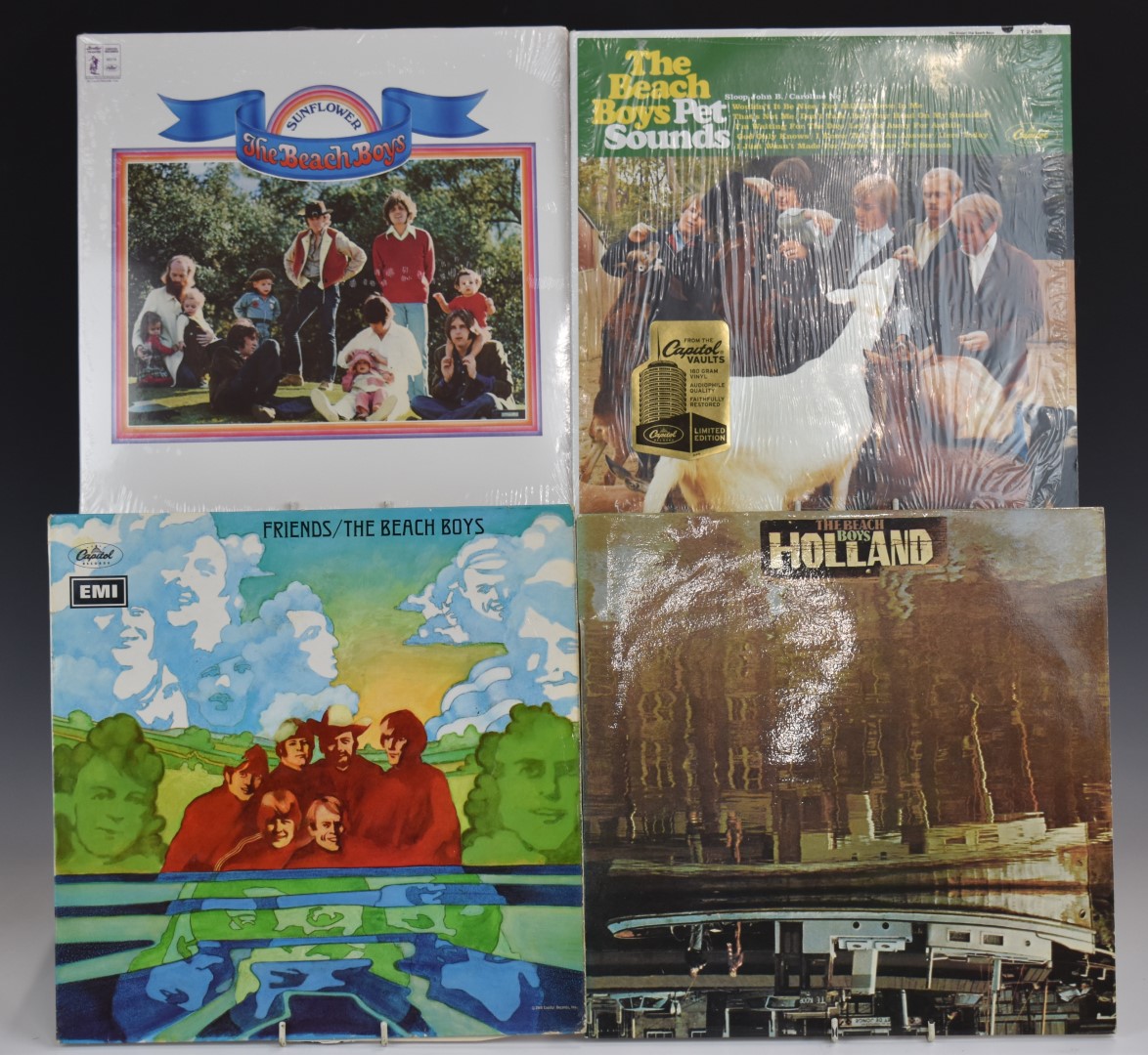The Beach Boys - Approximately 30 albums plus The Capitol Years box sets on record and cassette