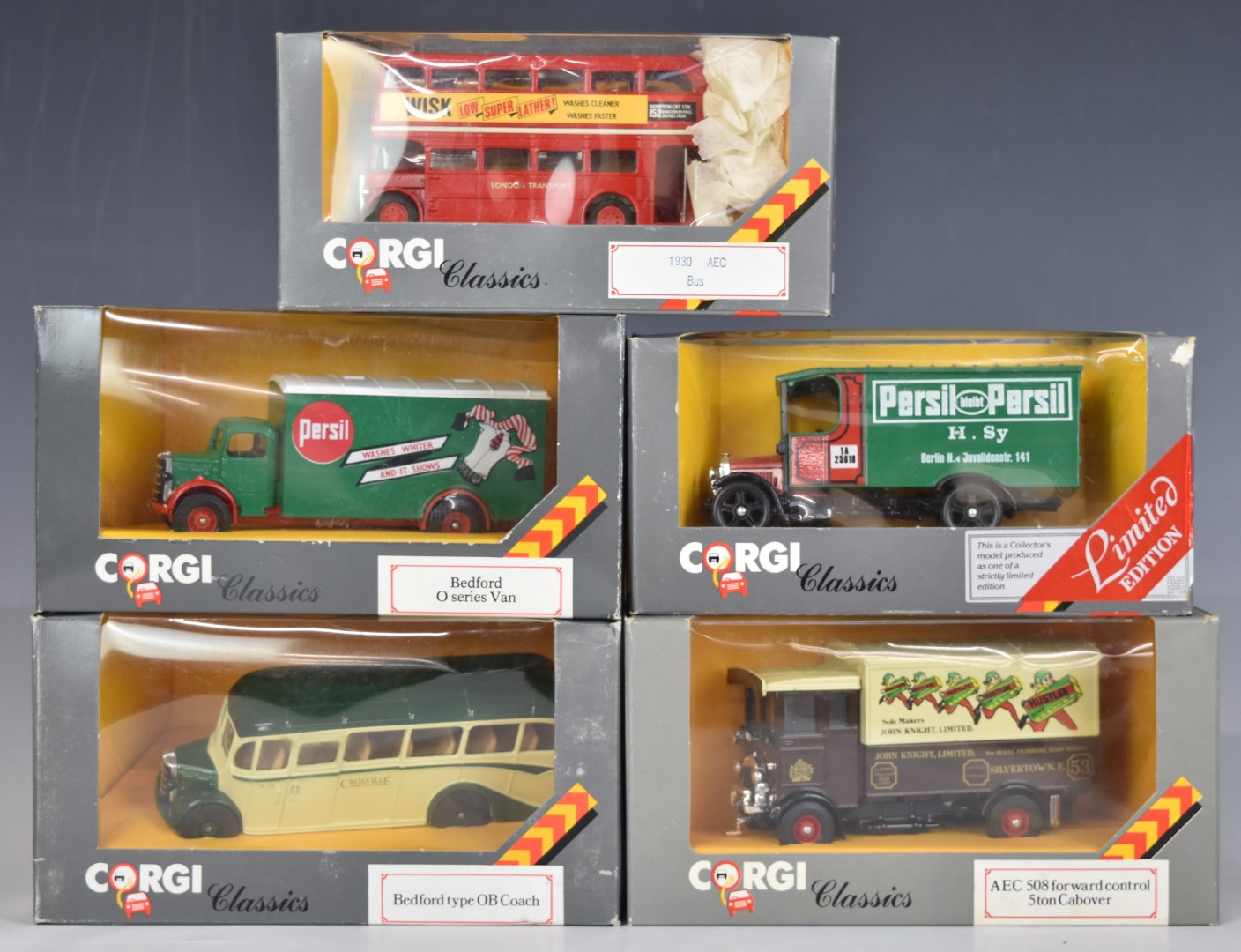 Twenty-three Corgi diecast model commercial vehicles including Cadbury, Classics, Vintage Glory of - Image 5 of 6