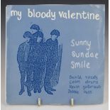 My Bloody Valentine - Sunny Sundae Smile (LAZY 04). Record appears at least VG, with creasing and