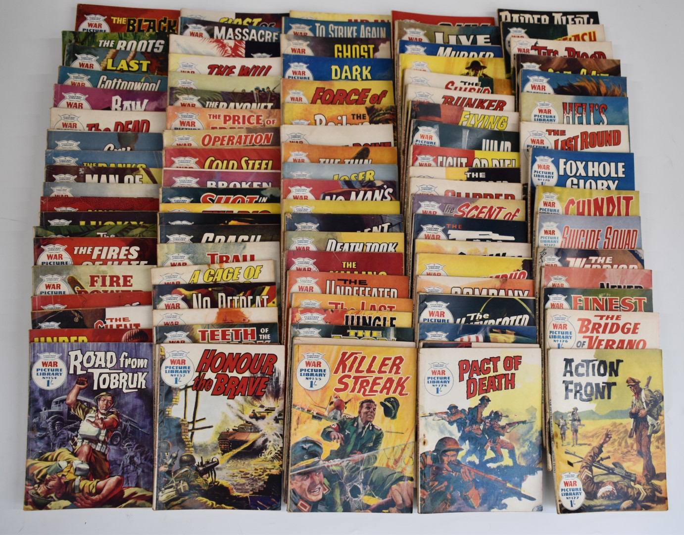 Ninety-Five War Picture Library comic books by Fleetway Publications