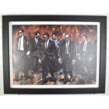 Zinsky limited edition print 115/195 'Reservoir Dogs' with certificate verso, 58 x 80cm