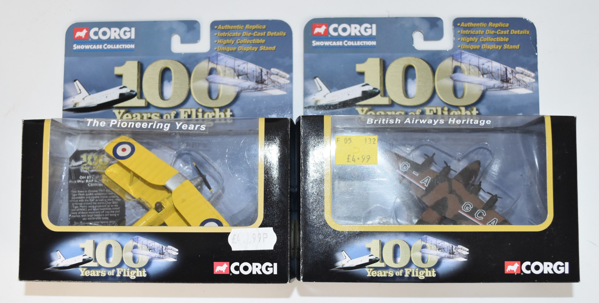 Ten Corgi diecast model aeroplanes including Modern Fighter Legends AA35005, Hawker Hunter G50091, - Image 5 of 5