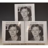 David Bowie - Clareville Grove Demos, three sealed box sets