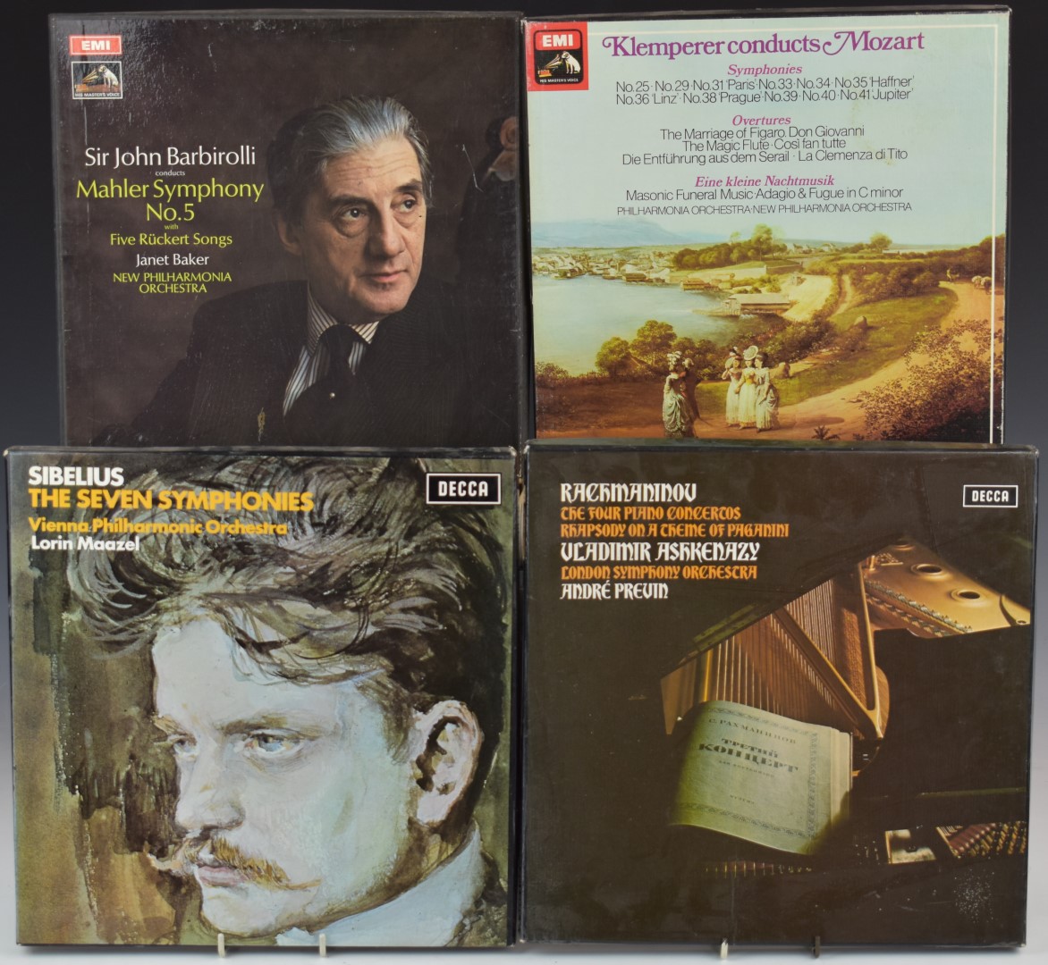 Classical - Twenty-two box sets on Decca and HMV