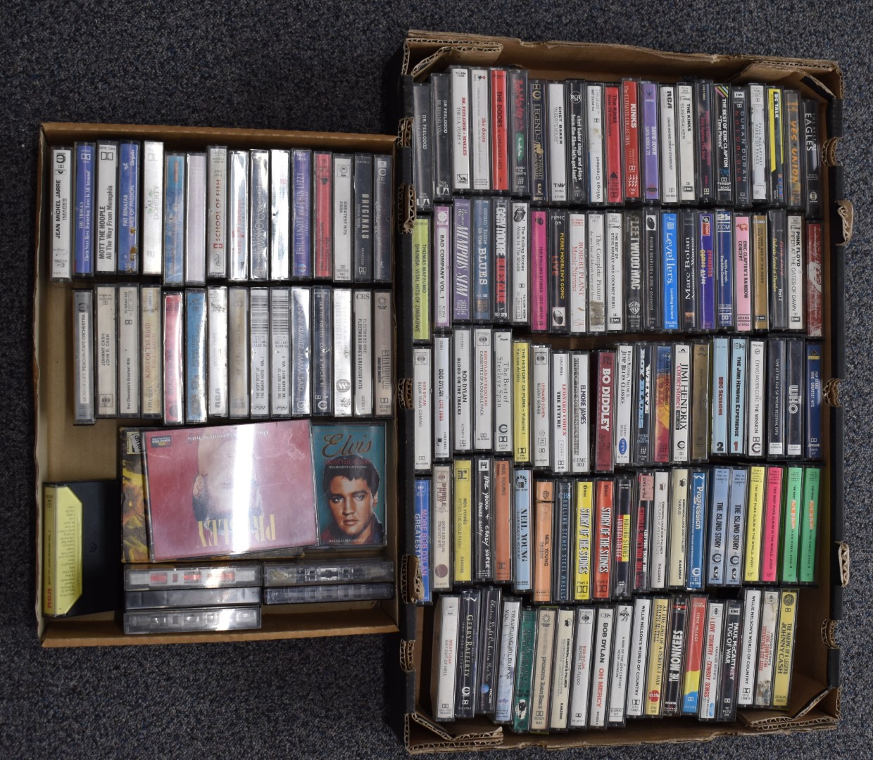 Cassettes - Approximately 140 cassettes including Pink Floyd, Dr Feelgood, The Doors, Jimi - Image 3 of 3