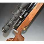 Ripley Rifles XL9 .22 PCP air rifle with nine shot magazine, chequered semi-pistol grip and