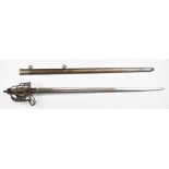 Scottish Regimental 72nd Highlanders 1828/1931 pattern Highland Infantry officer's broadsword with