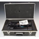 Revelation 25x100 binoculars, in flight style carry case, length 52cm