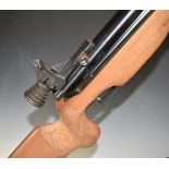 Gamo ASI MC Super Match .177 sidelever target air rifle with textured semi-pistol grip, raised