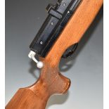 Air Arms S410 Classic .22 PCP air rifle with 10-shot magazine, chequered semi-pistol grip, raised